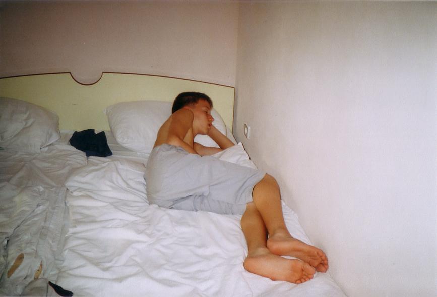 Odpolední relax ( čert vyletí z elektriky).JPG